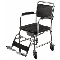 Αναπηρικό αμαξίδιο με δοχείο και συρταρωτό κάθισμα